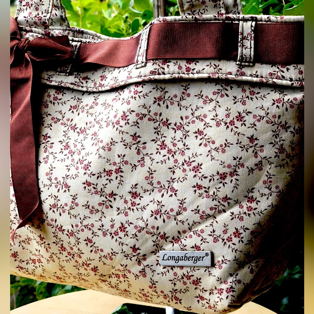 Tote Bag by Longaberger ::: fabulous find